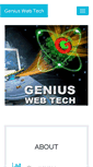 Mobile Screenshot of geniuswebtech.com